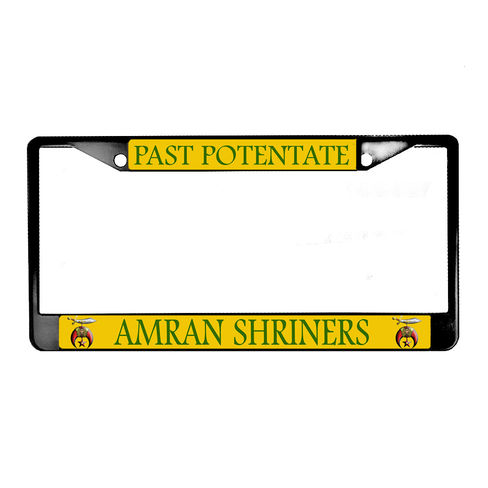 LPF-108 License Plate Frame - Shriners Amran Shriners NC