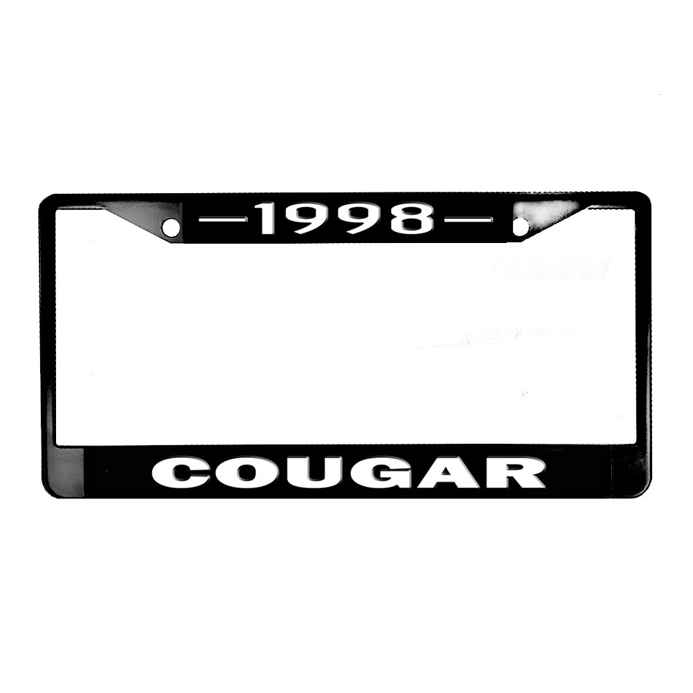 LPF-115 License Plate Frame - Cougar 1967-2002 Mercury Cougar