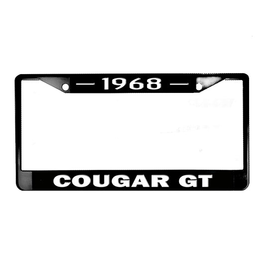 LPF-117 License Plate Frame - Cougar GT 1967-1968 Mercury Cougar