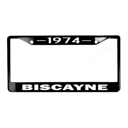 LPF-120 License Plate Frame - Biscayne 1958-1975 Chevrolet Biscayne