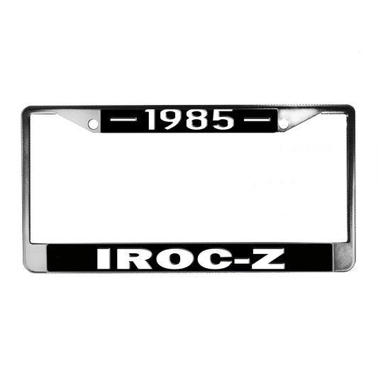 LPF-126 License Plate Frame - Camaro IROC-Z 1985-1989 Chevrolet Camaro IROC-Z