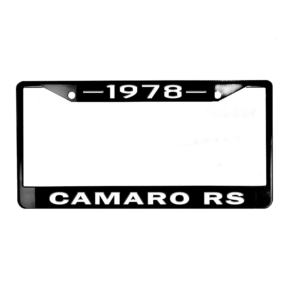 LPF-135 License Plate Frame - Camaro RS 1967-2024 Chevrolet Camaro RS