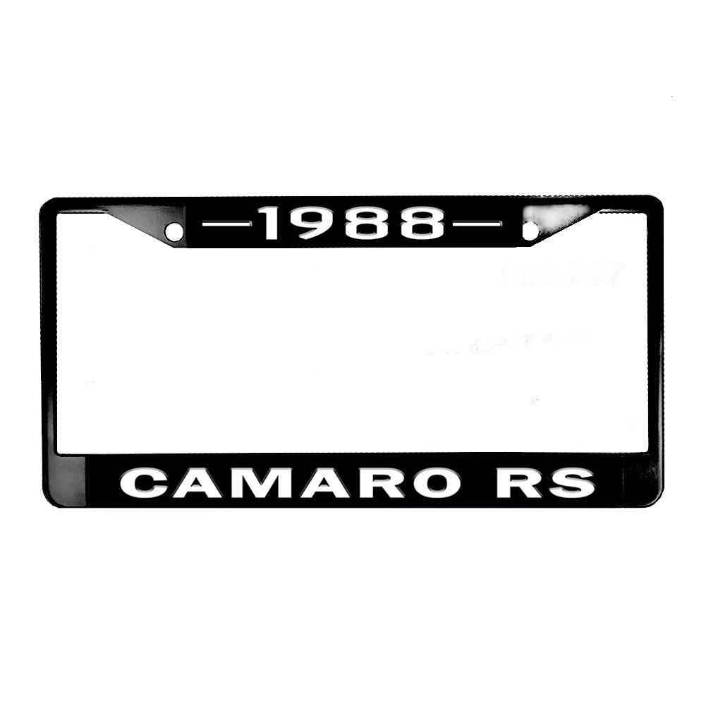 LPF-135 License Plate Frame - Camaro RS 1967-2024 Chevrolet Camaro RS