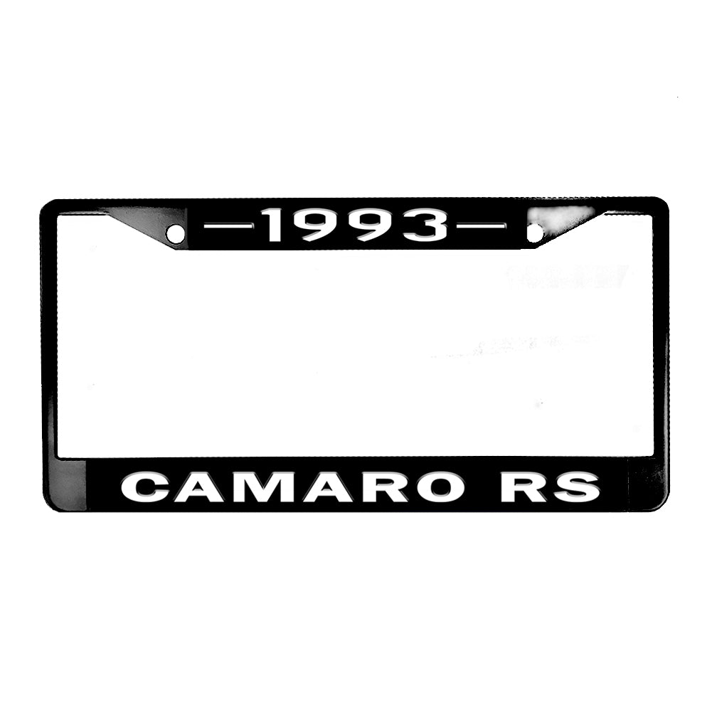 LPF-135 License Plate Frame - Camaro RS 1967-2024 Chevrolet Camaro RS