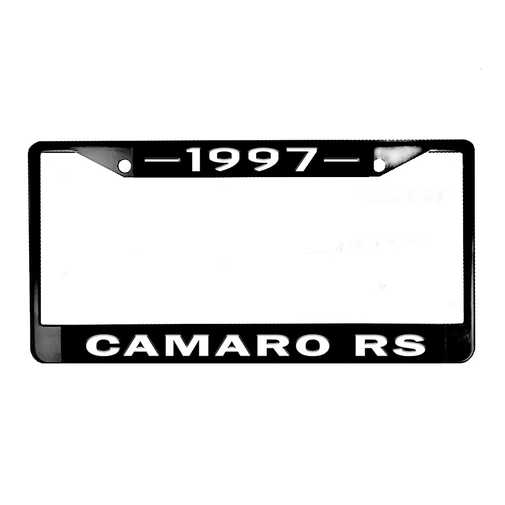 LPF-135 License Plate Frame - Camaro RS 1967-2024 Chevrolet Camaro RS