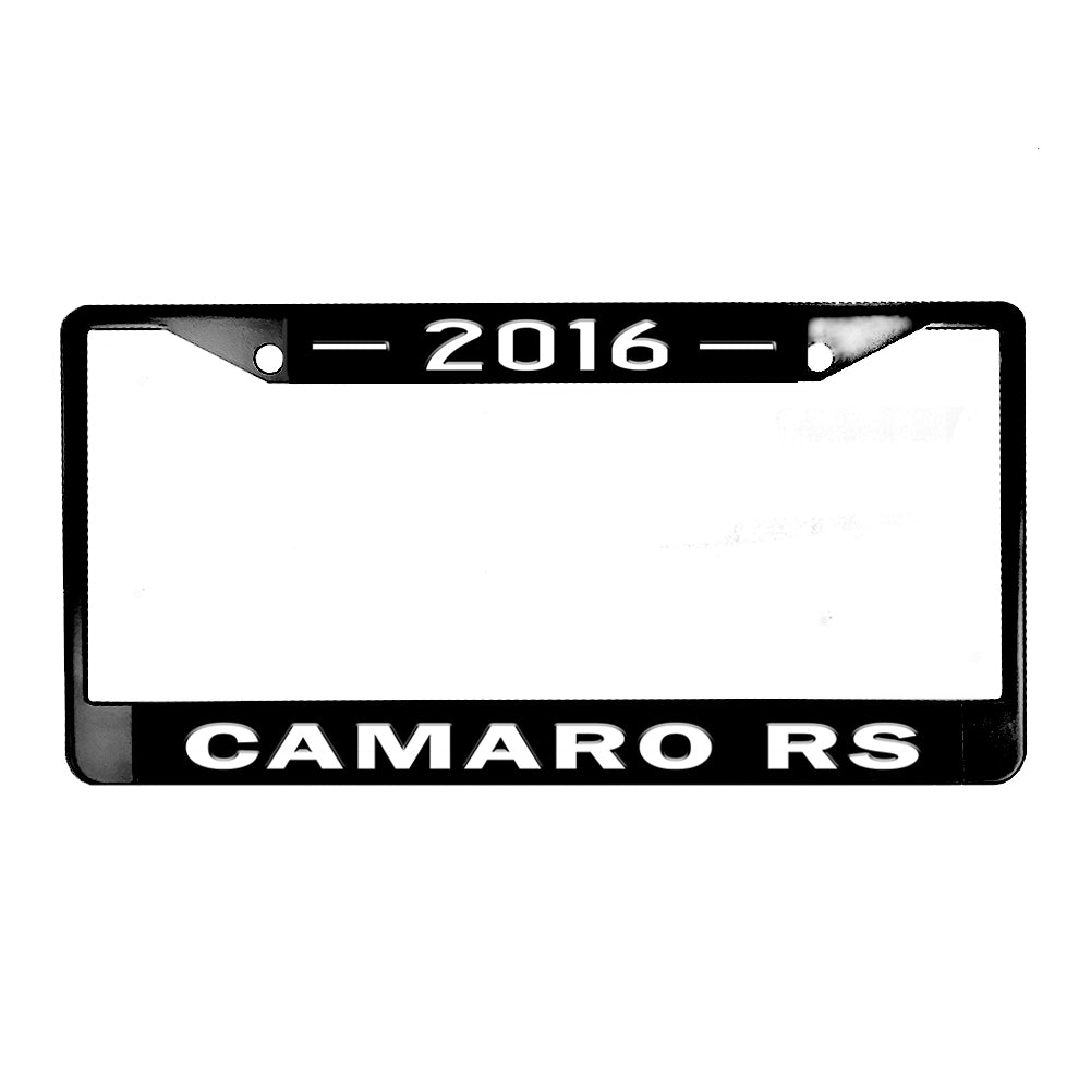 LPF-135 License Plate Frame - Camaro RS 1967-2024 Chevrolet Camaro RS