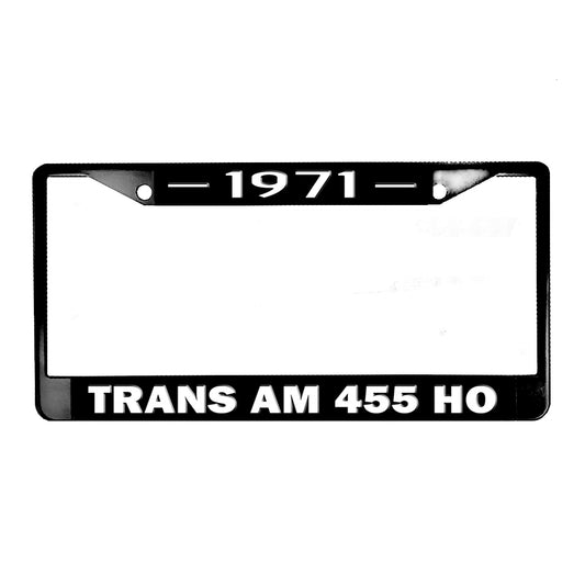 LPF-141 License Plate Frame - Trans Am 1971-1972 Trans Am 455 HO