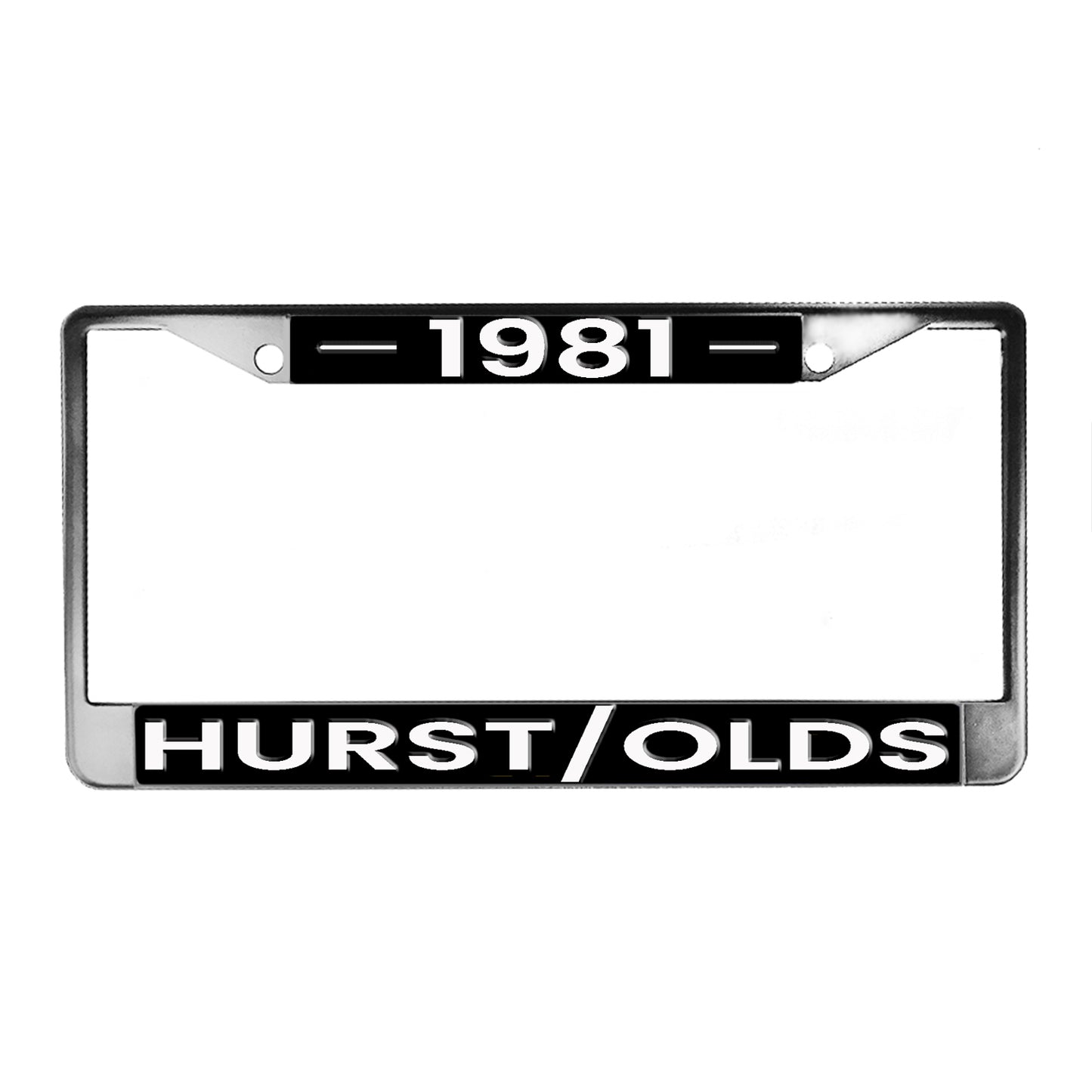 LPF-146 License Plate Frame - 1968 through 1984 Hurst / Olds
