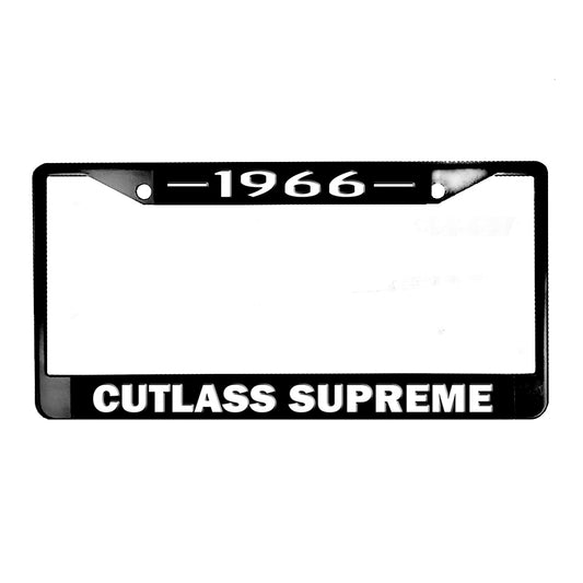 LPF-151 License Plate Frame - Oldsmobile 1966-1997 Oldsmobile Cutlass Supreme