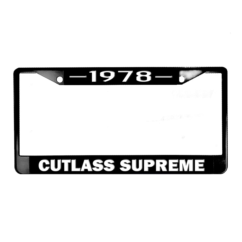 LPF-151 License Plate Frame - Oldsmobile 1966-1997 Oldsmobile Cutlass Supreme
