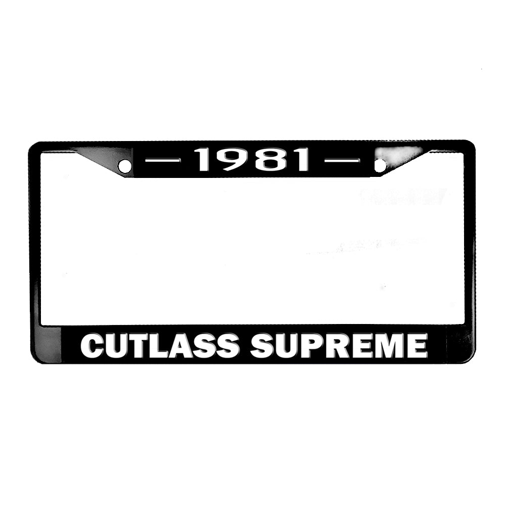 LPF-151 License Plate Frame - Oldsmobile 1966-1997 Oldsmobile Cutlass Supreme