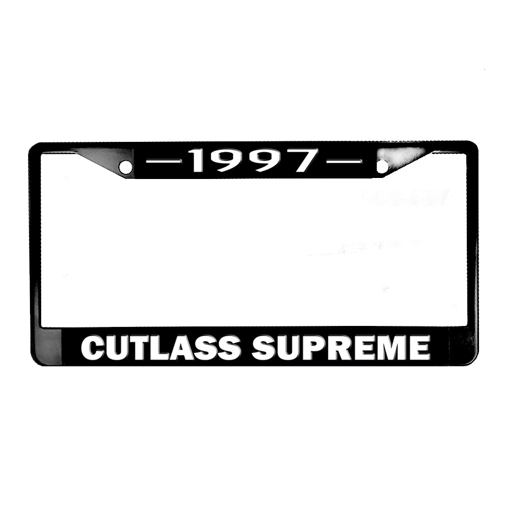 LPF-151 License Plate Frame - Oldsmobile 1966-1997 Oldsmobile Cutlass Supreme