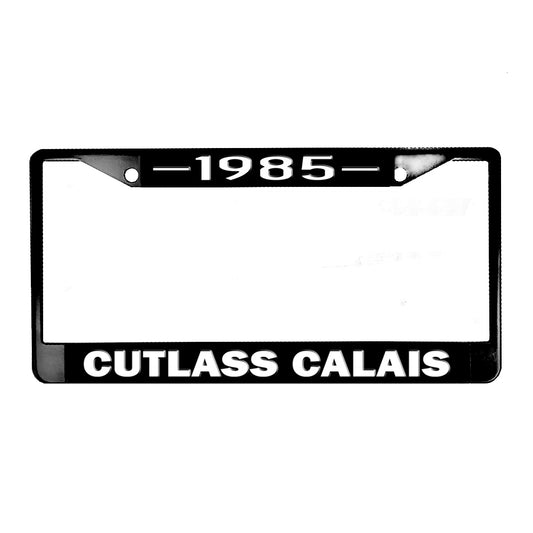 LPF-157 License Plate Frame - Oldsmobile 1985-1991 Oldsmobile Cutlass Calais