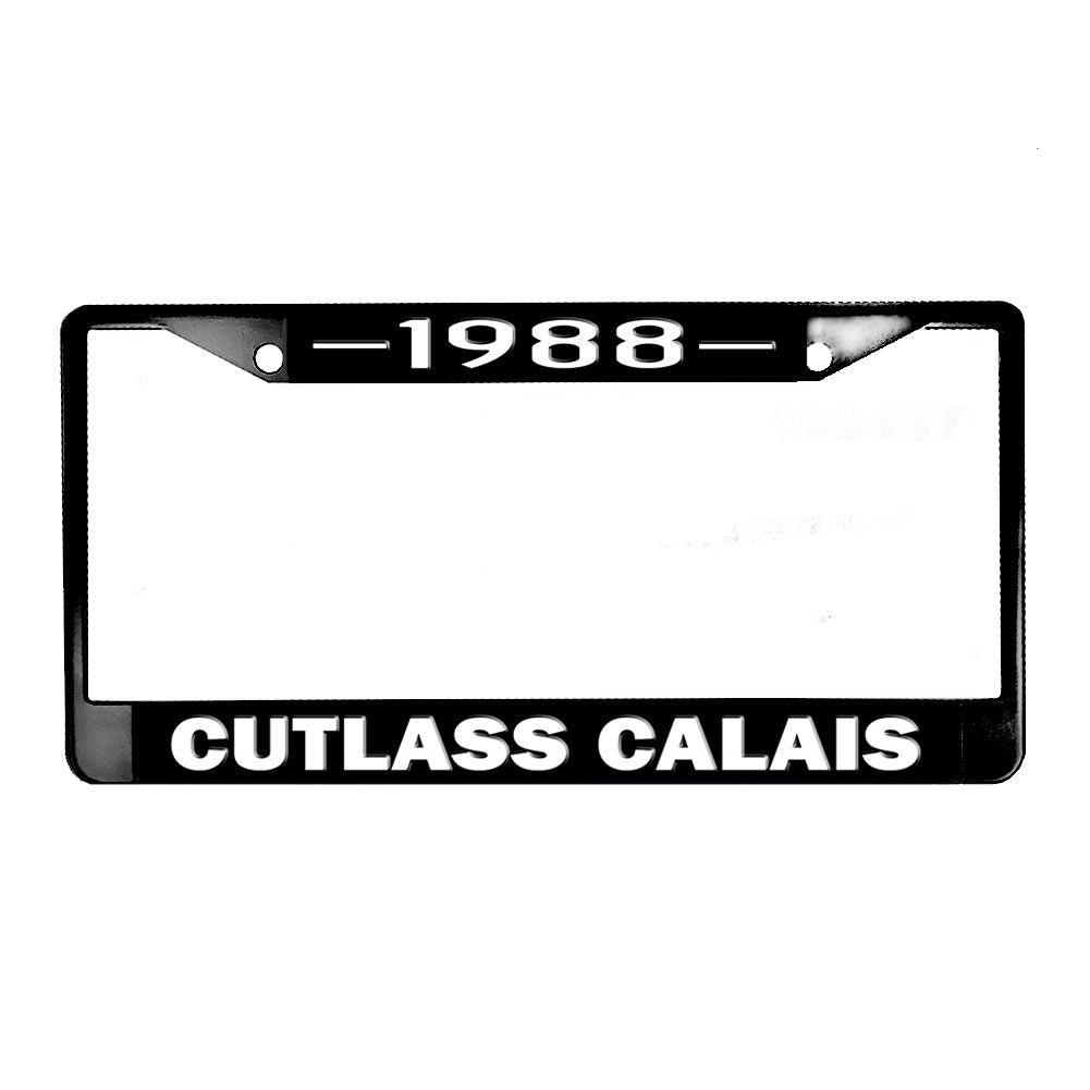 LPF-157 License Plate Frame - Oldsmobile 1985-1991 Oldsmobile Cutlass Calais