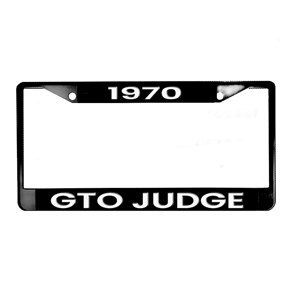 LPF-198 License Plate Frame - Pontiac 1969-1970 Pontiac GTO Judge Muscle Car