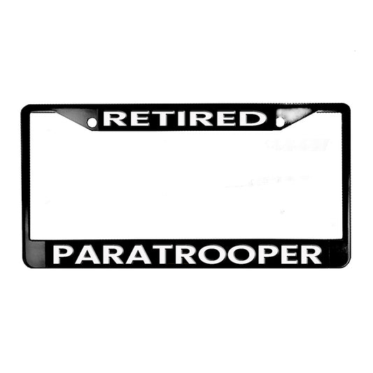 LPF-199 License Plate Frame - Army Retired Paratrooper