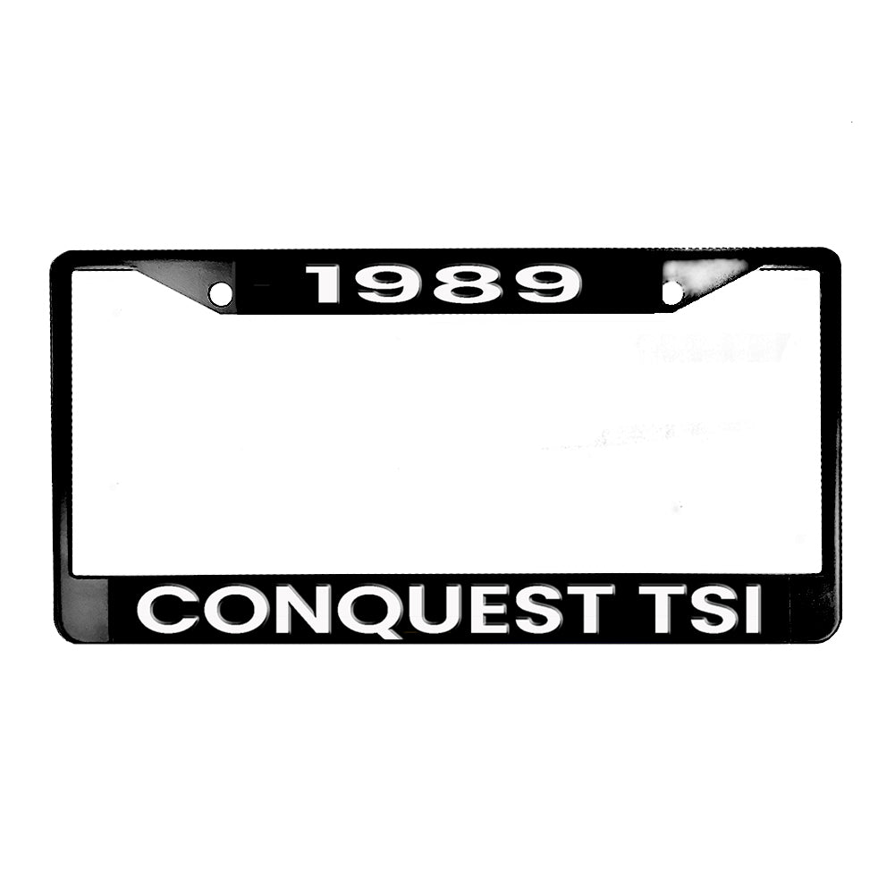LPF-208 License Plate Frame - Conquest TSI 1983-1989 Classic Car