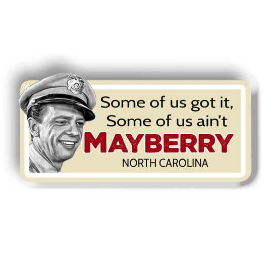 MG-003 Magnets - Mayberry Barney Acrylic Magnets