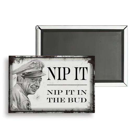 MG-021 - Mayberry Deputy Barney Fife Nip It Metal Magnet