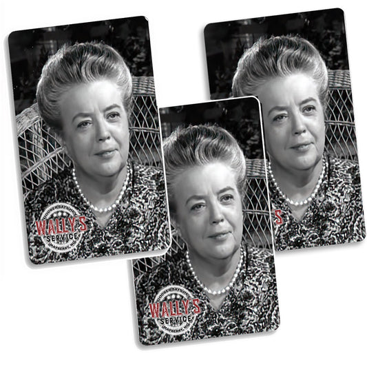 MGA-027 Magnets - Three Pack Mayberry Aunt Bee Aluminum Magnets