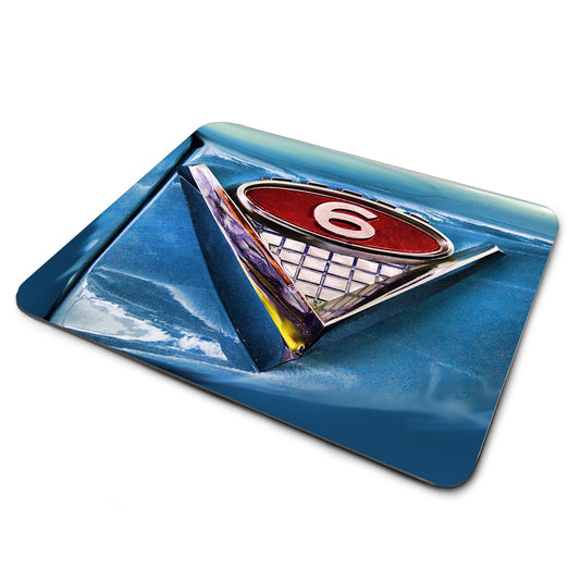 MP-001 Mouse Pad - Truck 1960's V6 GMC Truck Hood Design
