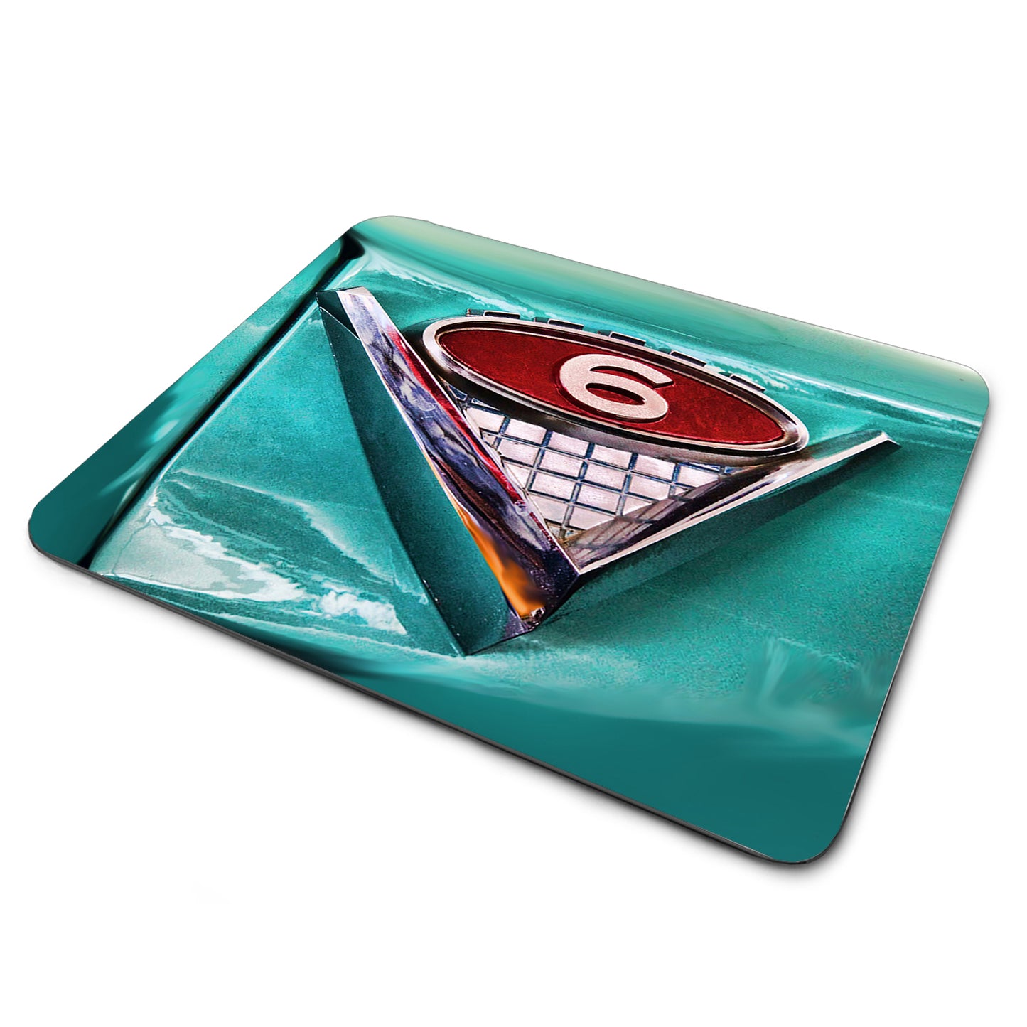 MP-001 Mouse Pad - Truck 1960's V6 GMC Truck Hood Design