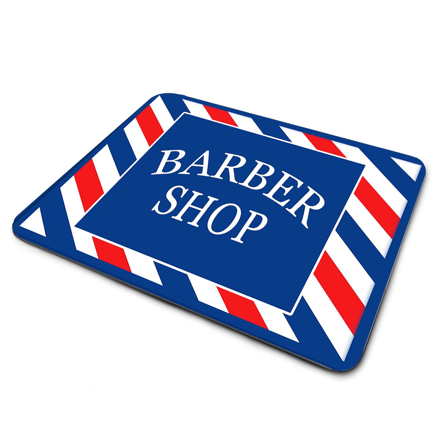 MP-004 Mouse Pad - Novelty Barber Vintage Sign Design