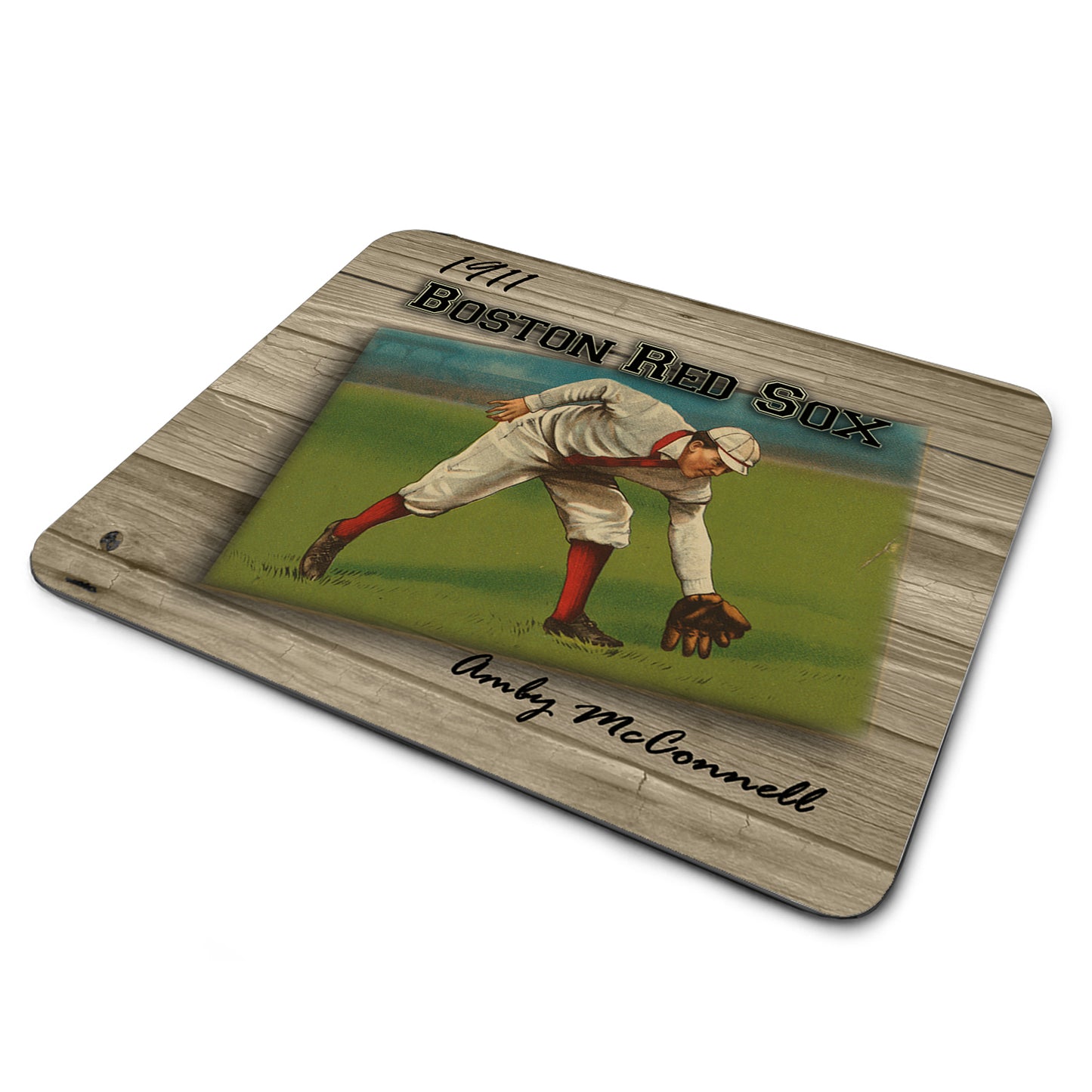 MP-011 Mouse Pad - 1911 Boston Red Sox Card Design