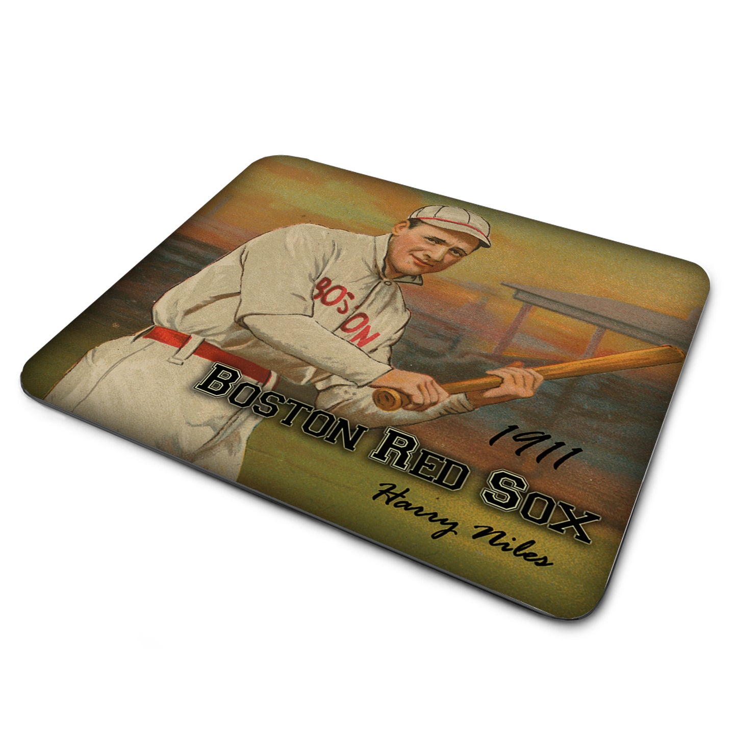 MP-013 Mouse Pad - Baseball 1911 Boston Red Sox Card