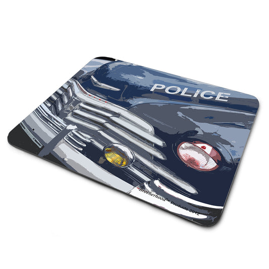 MP-022 Mouse Pad - Law Enforcement Old Chevy Police Car