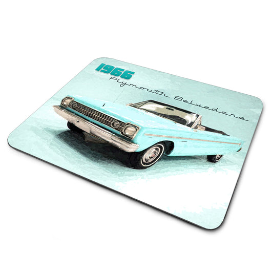 MP-029 Mouse Pad - Car 1966 Belvedere Classic Car