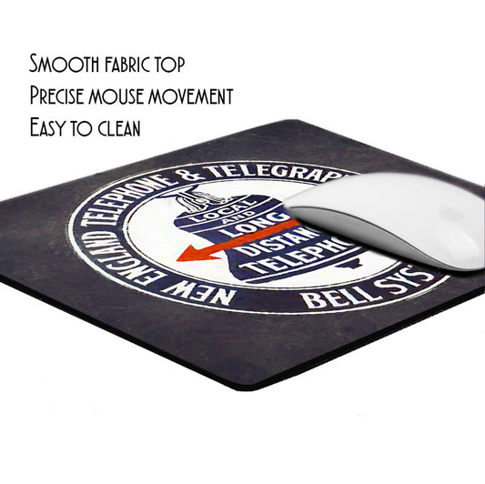 MP-036 Mouse Pad - Novelty New England Telephone Design