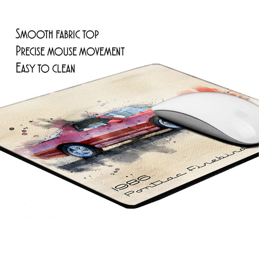 MP-043 Mouse Pad - 1986 Pontiac Trans Am Muscle Car