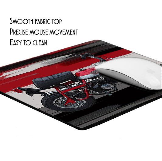 MP-045 Mouse Pad - Motorcycle Honda Mini Trail Motorcycle Mini Bike