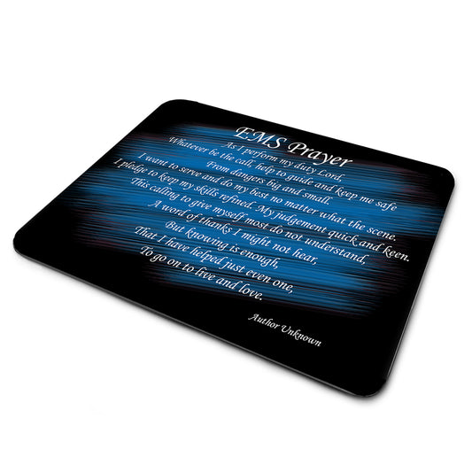MP-069 Mouse Pad - EMS Emergency Services Prayer