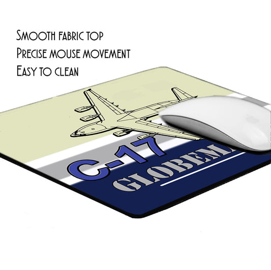 MP-074 Mouse Pad - Air Force USAF C 17 Globemaster