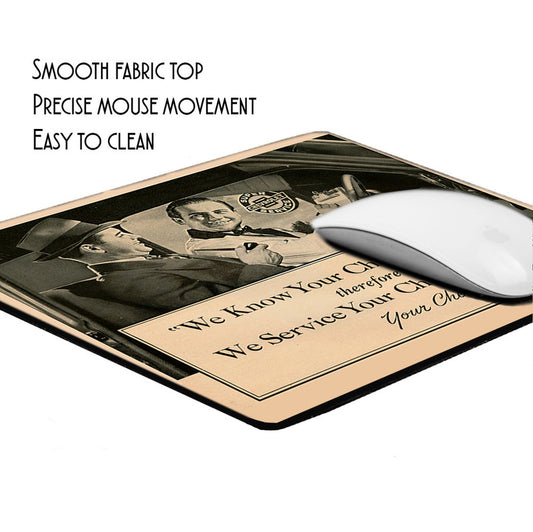 MP-092 Mouse Pad - Advertising Chevrolet Service Sign Design