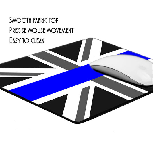 MP-098 Mouse Pad - Law Enforcement TBL Union Jack