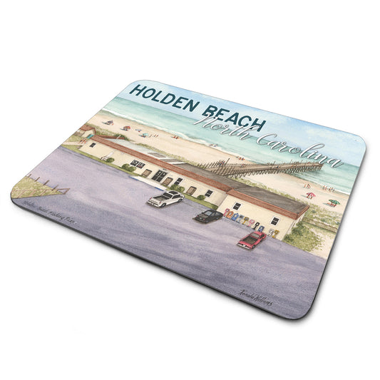 MP-194 Mouse Pad - NC Beach Holden Beach Pier