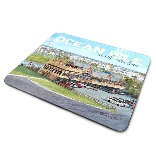 MP-209 Mouse Pad By Ron Williams Ocean Isle Marina NC