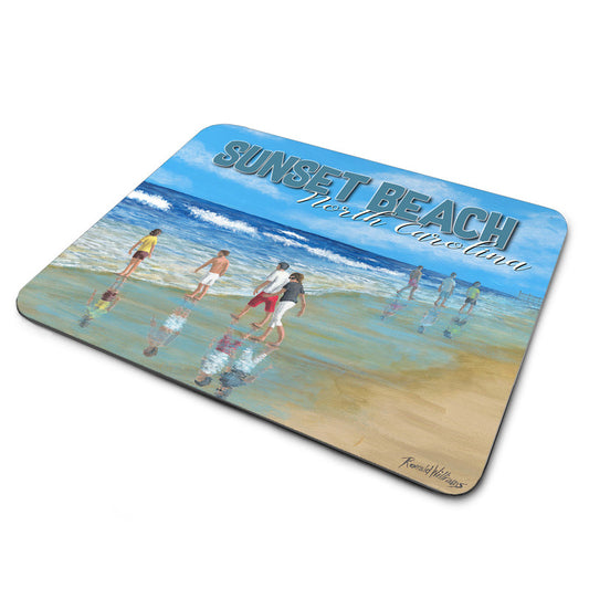 MP-235 Mouse Pad By Ron Williams On The Beach Sunset Beach NC