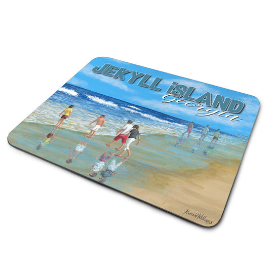 MP-258 Mouse Pad By Ron Williams On The Beach Jekyll Island GA