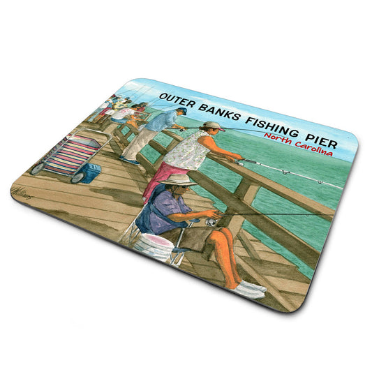 MP-269 Mouse Pad By Ron Williams Outer banks Pier NC