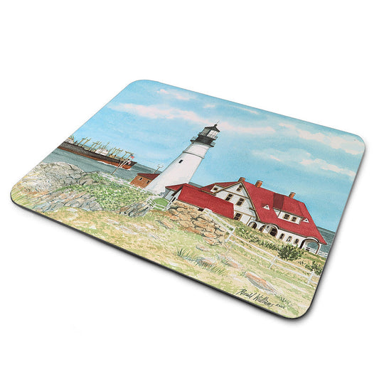 MP-287 Mouse Pad By Ron Williams Portland Maine Lighthouse
