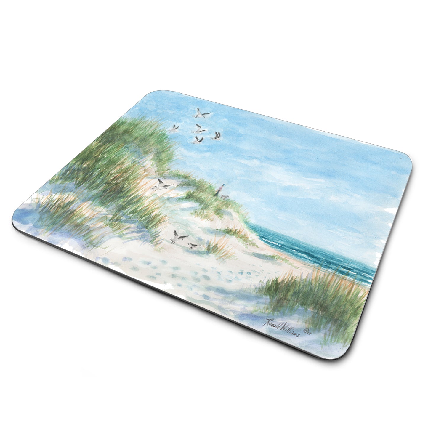 MP-370 Mouse Pad - By Ronald Williams Sand Dunes By The Ocean