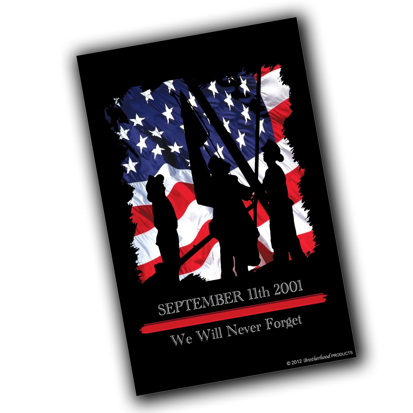 PO-010 Poster - Firefighter Sept. 11 Memorial Poster