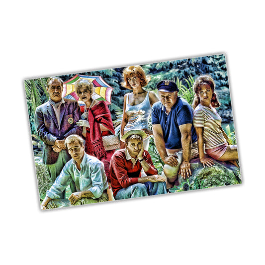 PO-039 Poster - TV Gilligan's Island Cast Members