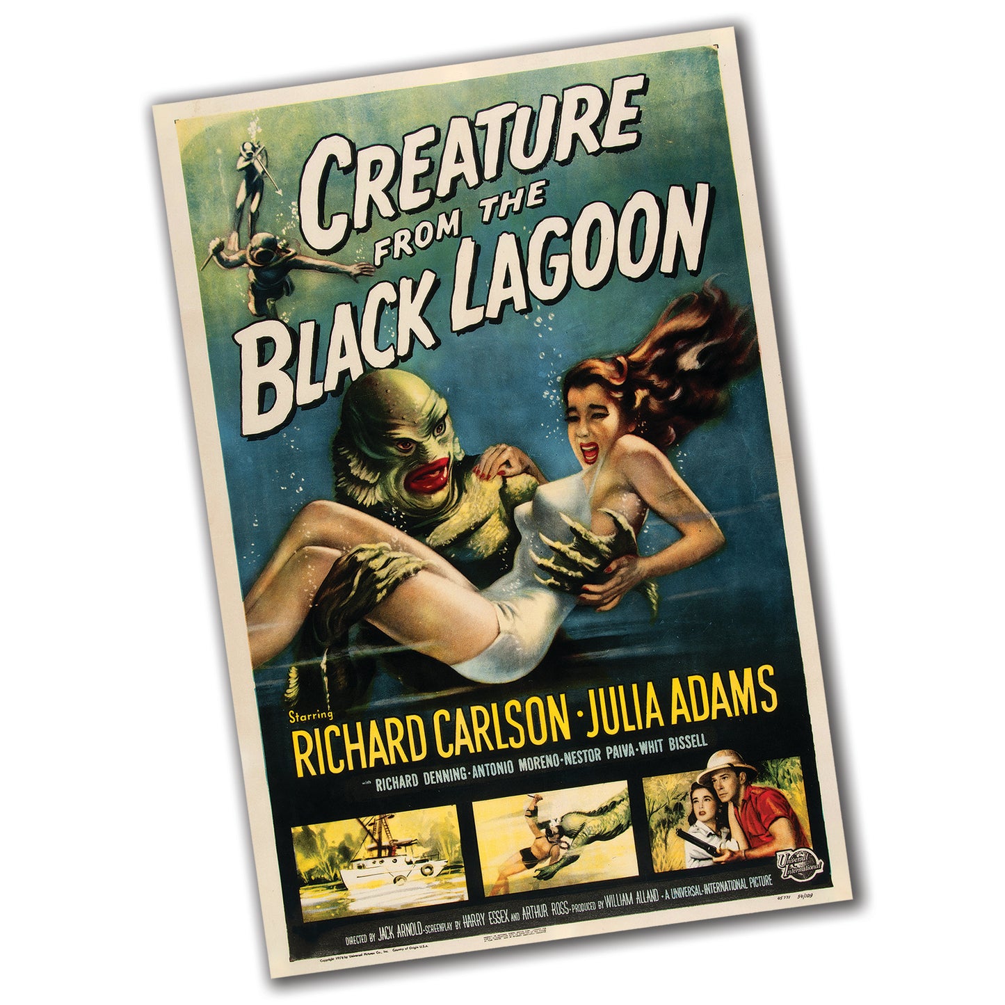 PO-041 Poster - Horror Movie Creature From The Black Lagoon