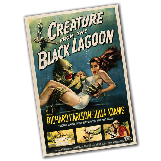 PO-041 Poster - Horror Movie Creature From The Black Lagoon