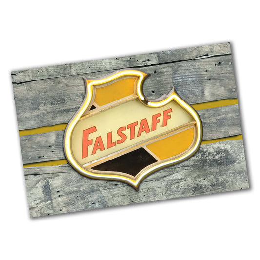 PO-043 Poster - Beverages Falstaff Beer Advertisement